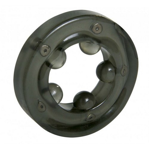 ME YOU US Magnetic Cock Ring - Black  Product Image