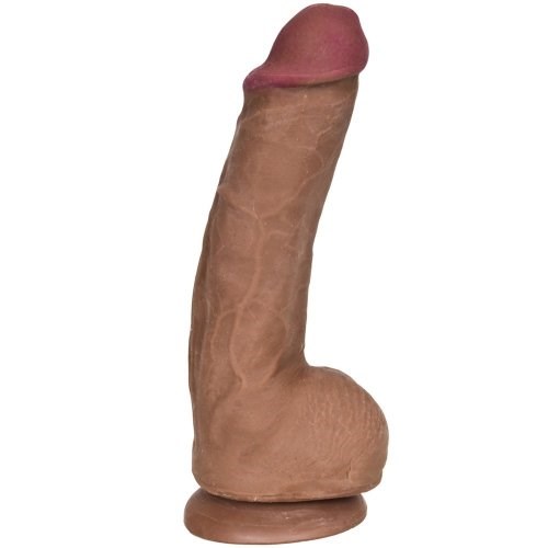 Real Man Cyberskin Perfect Pecker 8 Brown Sex Toys At