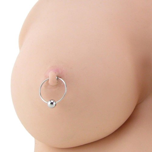 Fetish Fantasy Nipple Bull Rings Silver Sex Toys