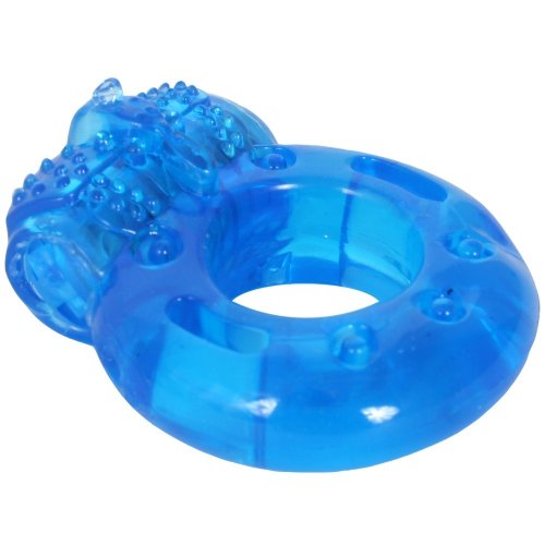 Stay Hard Reusable Vibrating Cock Ring Blue Sex Toys At Adult Empire