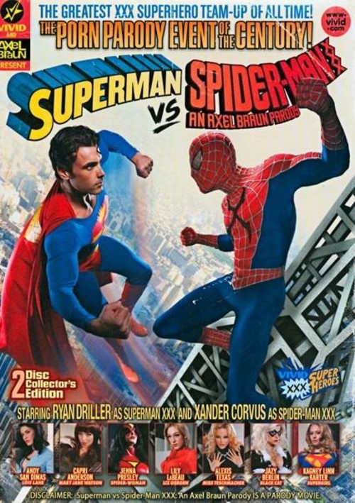 Superman Vs Spiderman XXX - An Axel Braun Parody by Vivid
