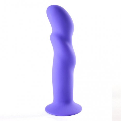 Maia Swirled Porpora Silicone Dildo Purple Sex Toys