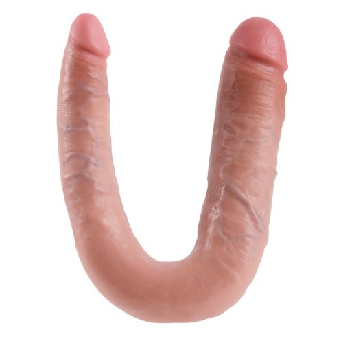 King Cock Large Double Trouble Flesh Sex Toys At