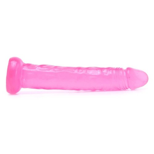 Adam And Eve Pink Jelly Slim Dildo Sex Toys At Adult Empire