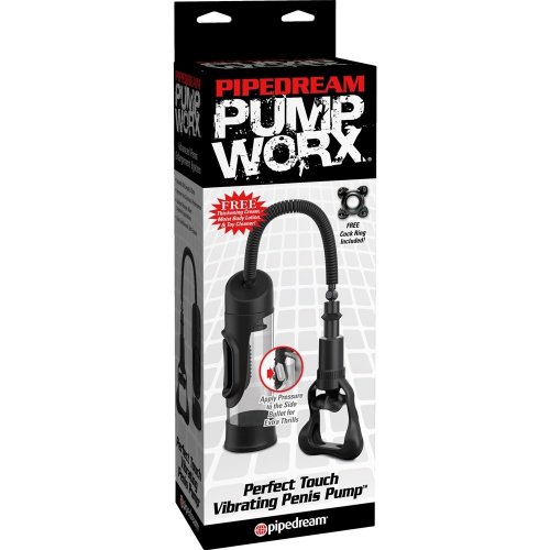 Pump Worx Perfect Touch Vibrating Penis Pump Sex Toys At Adult Empire