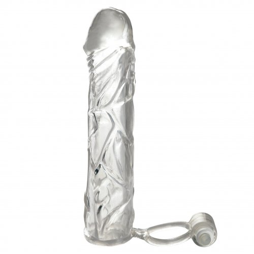 Fantasy Xtensions Vibrating Super Sleeve Clear Sex