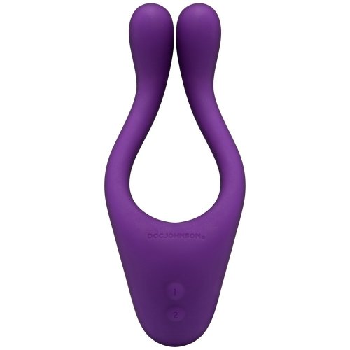 Doc Johnson Tryst Multi Erogenous Zone Massager Purple Sex Toys At