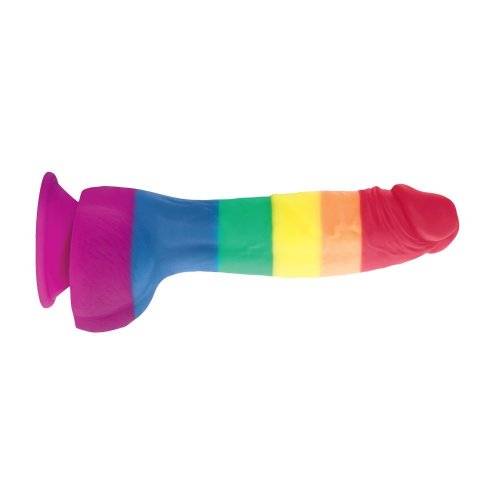 Colours Pride Edition 8 Dong With Suction Cup Sex Toys