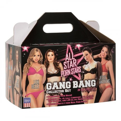 600px x 600px - All Star Porn Stars 8 Piece Gang Bang Collector's Set | Sex ...