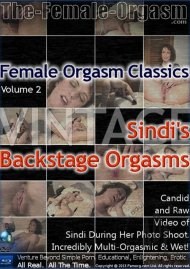 Femorg: Female Orgasm Classics: Volume 2 - Sindi's Backstage Orgasms Boxcover