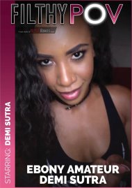 Ebony Amateur Demi Sutra Takes A Hardcore Pounding in Soaking Wet Pussy for Facial! Boxcover