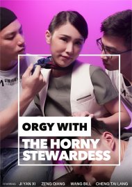 Orgy with the Horny Stewardess Boxcover