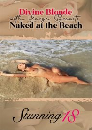 Divine Blonde with Large Breats Naked at the Beach Boxcover