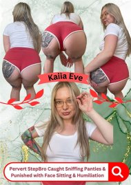 Pervert StepBro Caught Sniffing Panties & Punished With Face Sitting & Humiliation Boxcover