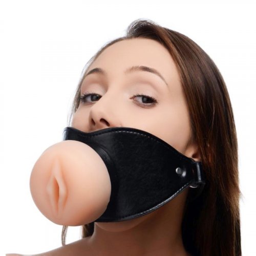 Master Series Pussy Face Mouth Gag Sex Toys And Adult Novelties 