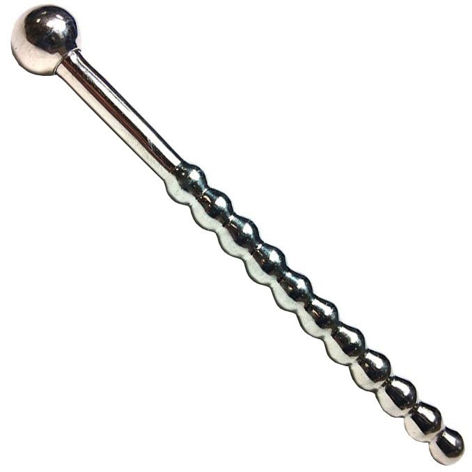 Rouge Beaded Urethral Sound Stopper Sex Toy Hotmovies