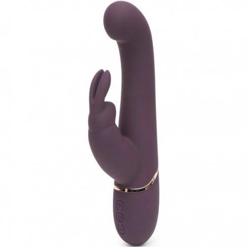 Fifty Shades Freed Come To Bed Rechargeable Slimline Rabbit Vibrator 