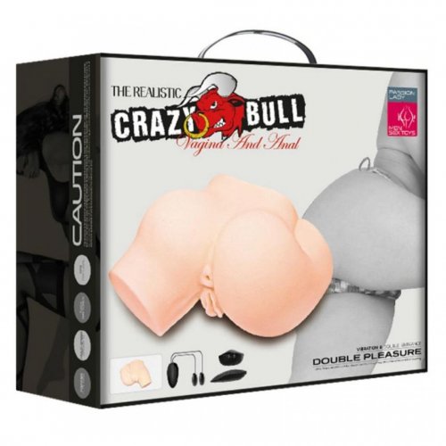 Crazy Bull Double Pleasure Vagina And Anal Masturbator Sex Toys