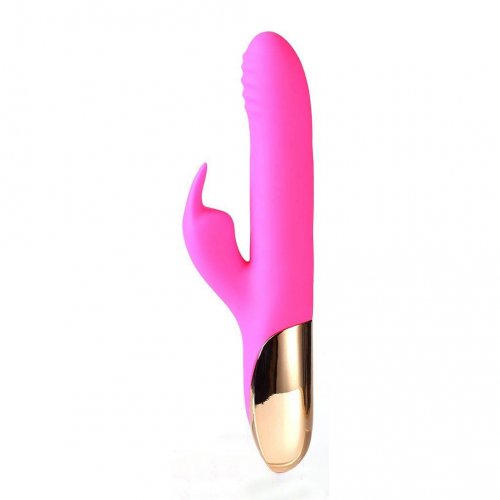 Maia Dream Rabbit Vibrator Pink And Gold Sex Toys