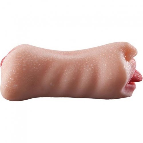 Man Eater Pussy Mouth Dual Entry Masturbator Sex Toys At