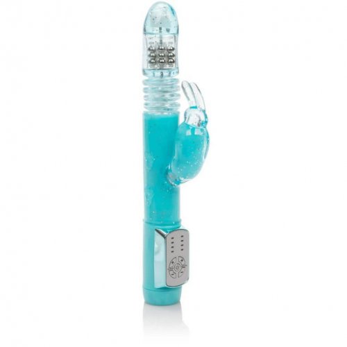 Dazzle Xtreme Thruster Rabbit Vibrator Blue Sex Toys