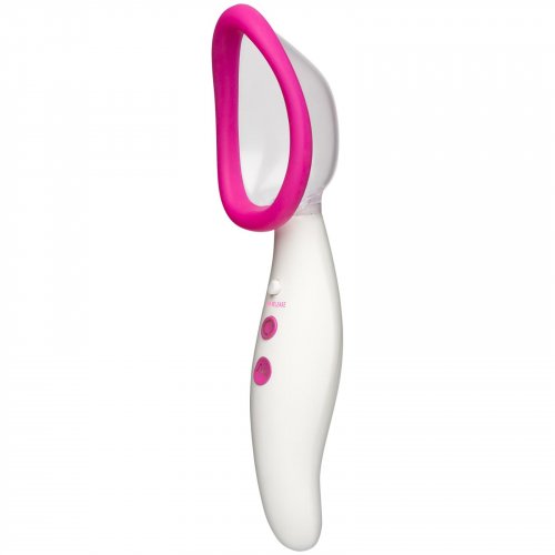 Automatic Vibrating Rechargeable Pussy Pump Pink And