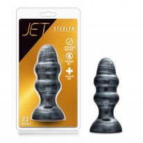 Jet Stealth 6.5" Carbon Metallic Butt Plug Boxcover