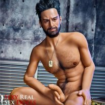 5ft 9' Robert Silicone Head Sexy Matured Male Doll Boxcover