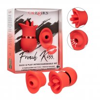 French Kiss Suck & Play Interchangeable Suction & Flickering Teaser Set Boxcover