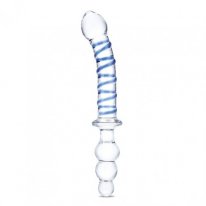 Glas 10" Twister Dual-Ended Dildo Boxcover