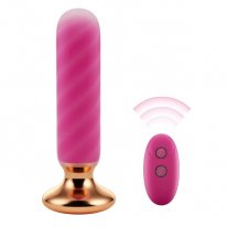 Rose Twister Hands-Free Remote Vibrating Anal Plug Boxcover