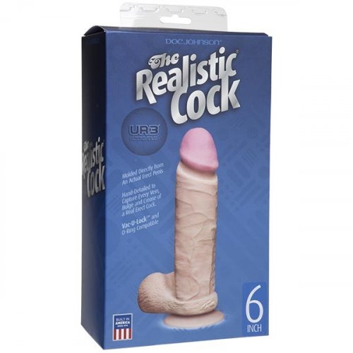 The Realistic Ur3 Cock 6 Cream Sex Toys And Adult