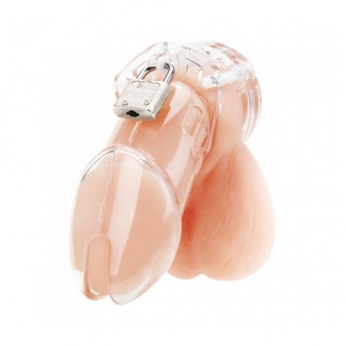 Acrylic See Thru Chastity Cage Sex Toys At Adult Empire 8384