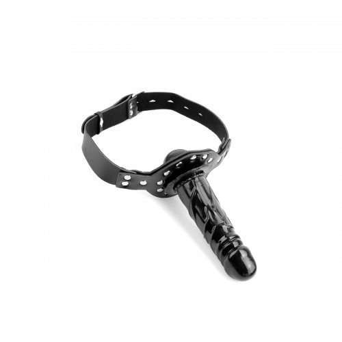 Fetish Fantasy Series Deluxe Ball Gag With Dildo Black Sex Toys At