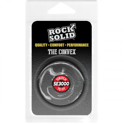 Rock Solid The Convex Cock Ring Clear Sex Toys And Adult Novelties Adult Dvd Empire