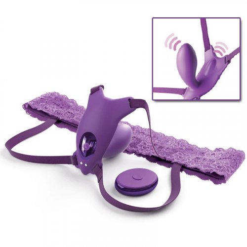 Fantasy For Her Ultimate Remote Controlled G Spot Butterfly Strap On