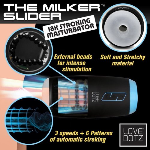 Lovebotz Slider Auto Milker Stroking Masturbator Sex Toys And Adult