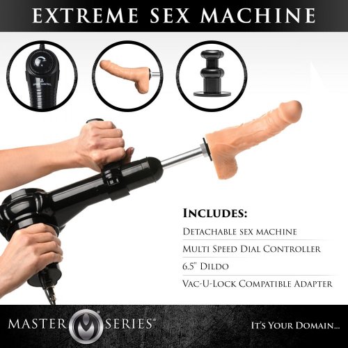 Master Series Ultimate Obedience Chair With Detachable Handheld Sex Machine Sex Toys And Adult 6685