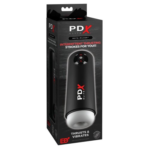 Pdx Elite Moto Milker Thrusting And Vibrating Stroker Sex Toys At