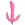 Eve's Triple Play Pleaser Silicone Triple Stimulator - Pink Image