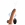 Loadz Vibrating Squirting 8.5" Dildo with Remote Control - Caramel Image