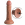 King Cock Elite: 6" Dual Density Vibrating Silicone Cock - Tan Image