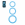 Enhancer Blue Glow Ring Set - Glow In The Dark Blue Image