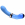 Prisms Vibra-Glass Bleu Dual Ended Silicone & Glass G-Spot Vibrator - Blue Image