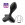 Satisfyer Game Changer App Compatible Plug Vibrator - Black Image