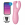 Satisfyer Threesome #4 App Compatible External Vibe - Pink Image