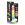 Curve Novelties LolliCock Glow 7" Glow-in-the-Dark Rainbow Suction Cup Silicone Dildo with Balls Image