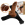 Pretty Love Micheal Universal Harness Brief with 7" Dildo - Brown Image
