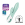 Satisfyer Air Pump Inflatable Bunny 5+ Vibe with Connect App - Mint Image