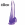 King Cock Clear 10" Dildo with Balls - Purple Image